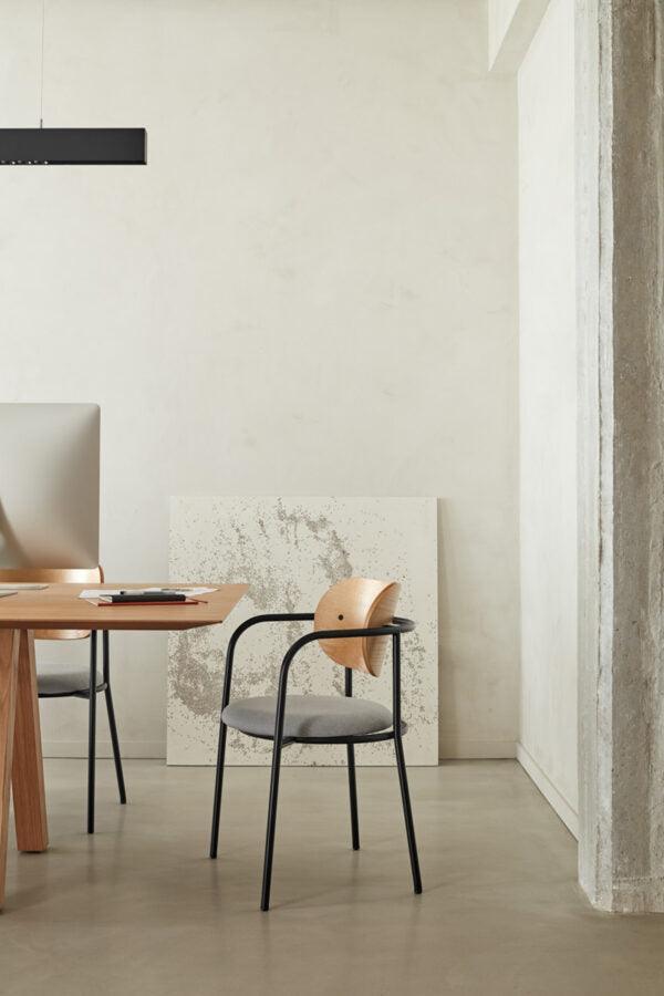 Krzesło ECLIPSE brązowy Teulat Eye on Design