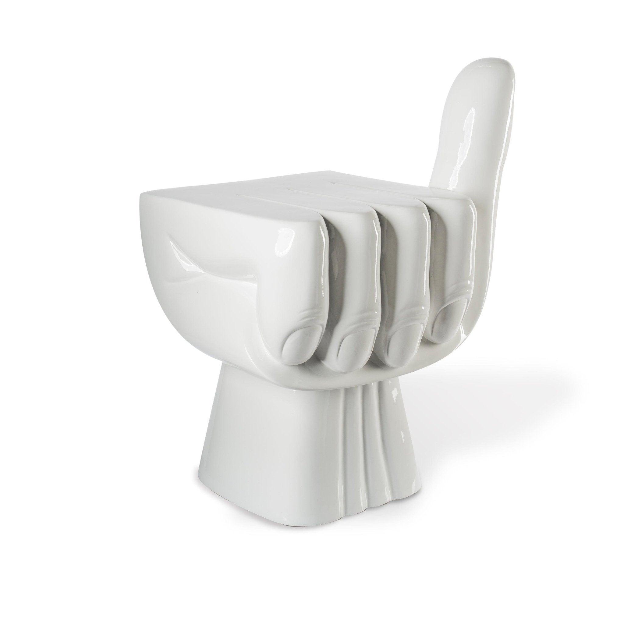 Krzesło FIST biały Pols Potten Eye on Design