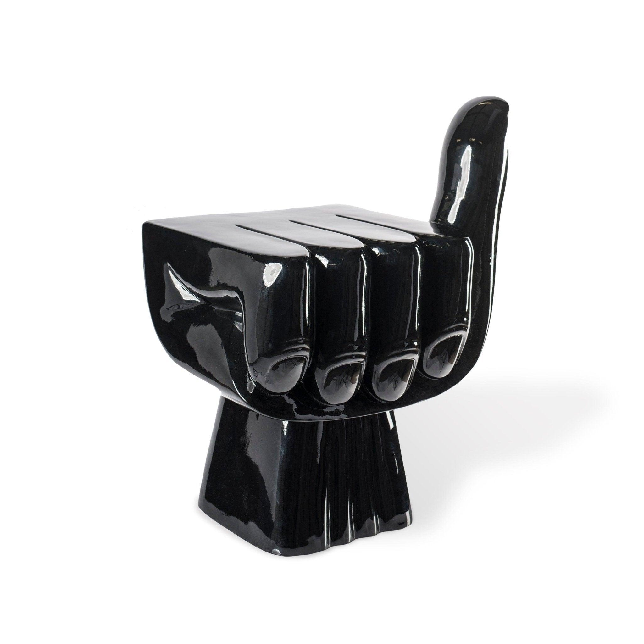 Krzesło FIST czarny Pols Potten Eye on Design