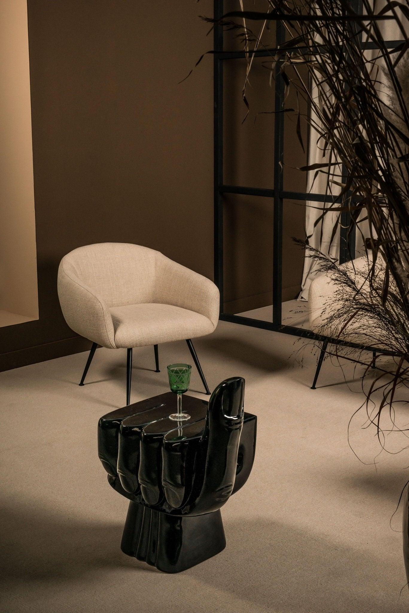 Krzesło FIST czarny Pols Potten Eye on Design