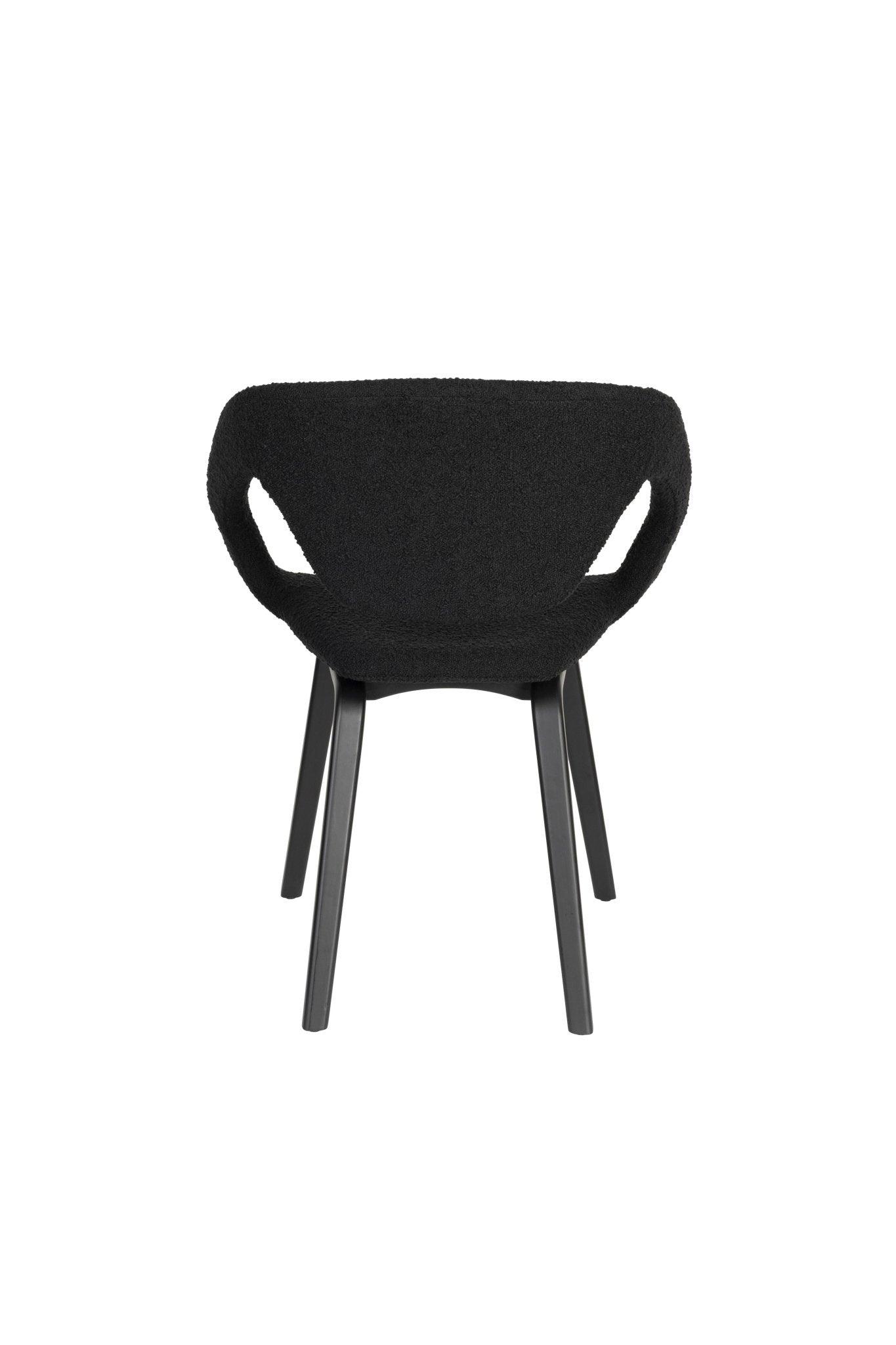 Krzesło FLEXBACK czarny Zuiver Eye on Design