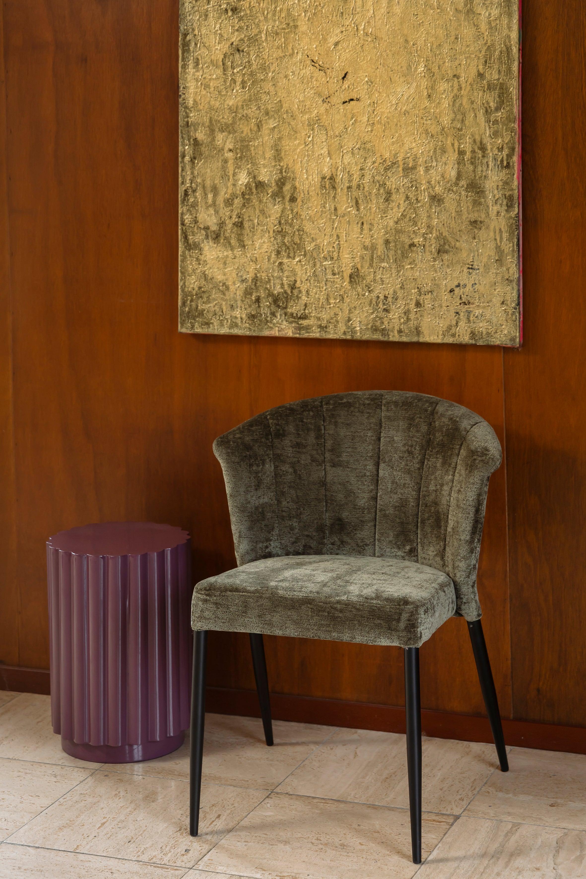 Georgia Chair Green Dutchbone Eye on Design