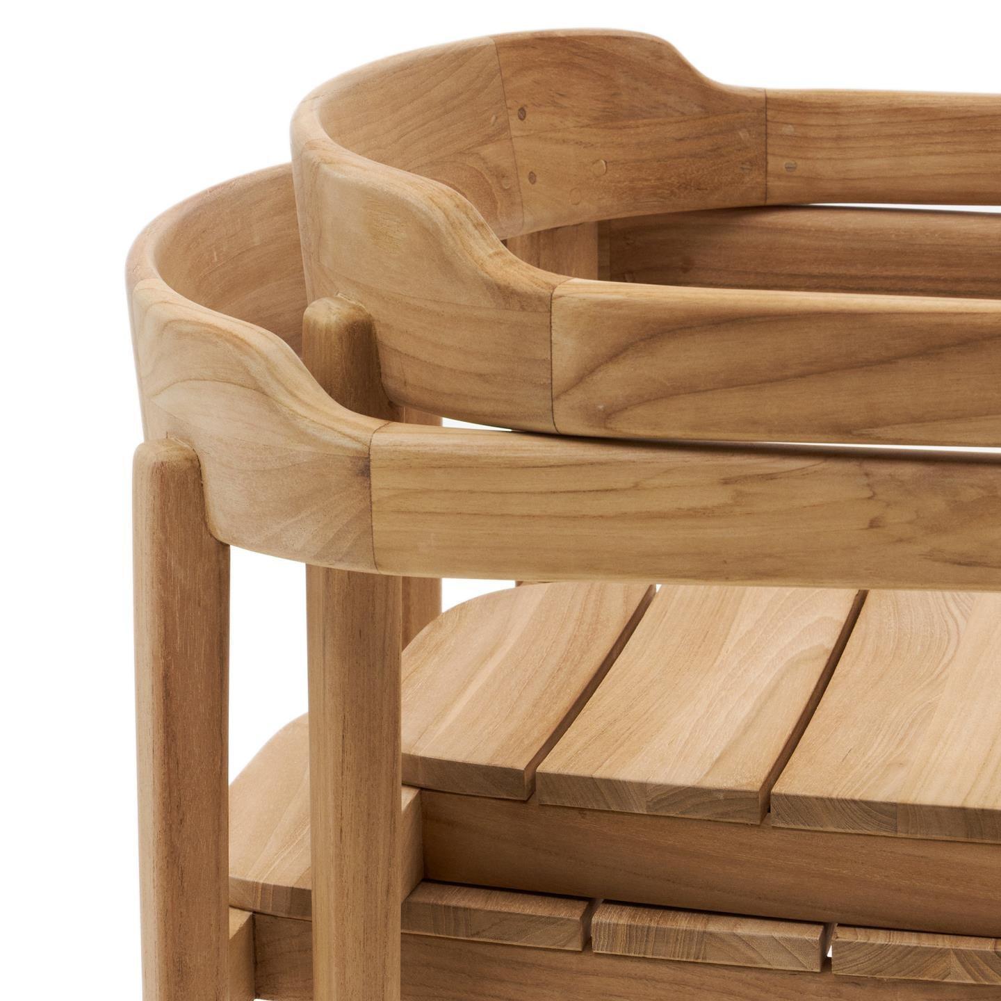 Krzesło ICARO lite drewno tekowe La Forma Eye on Design