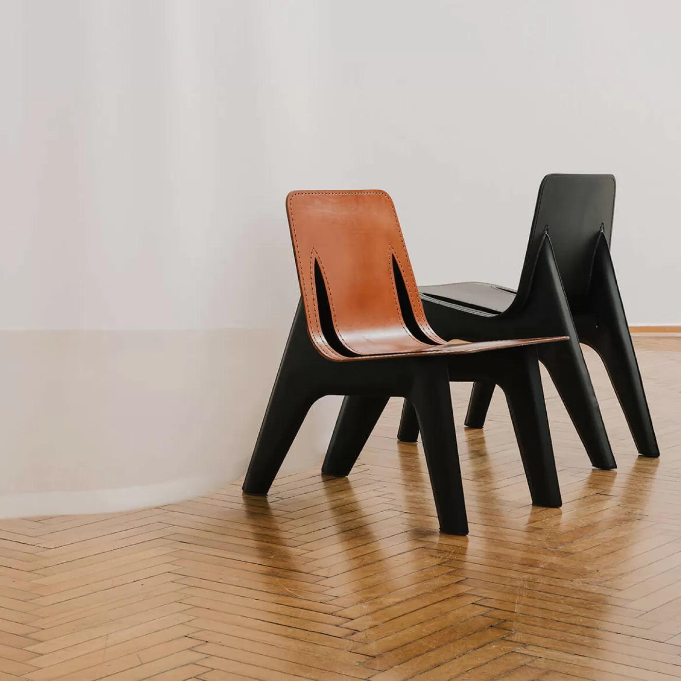Krzesło J-CHAIR żółty oliwkowy mat Zieta Studio Eye on Design