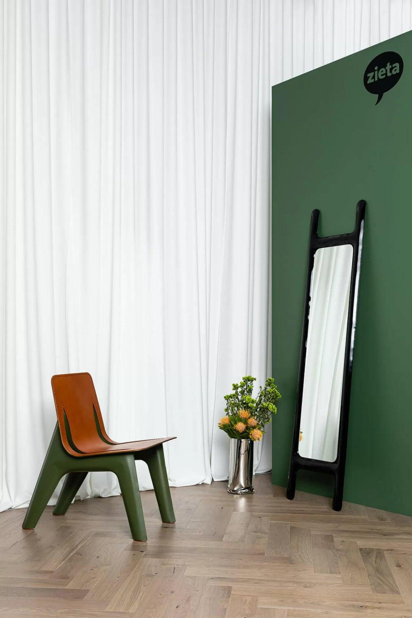 Krzesło J-CHAIR żółty oliwkowy mat Zieta Studio Eye on Design