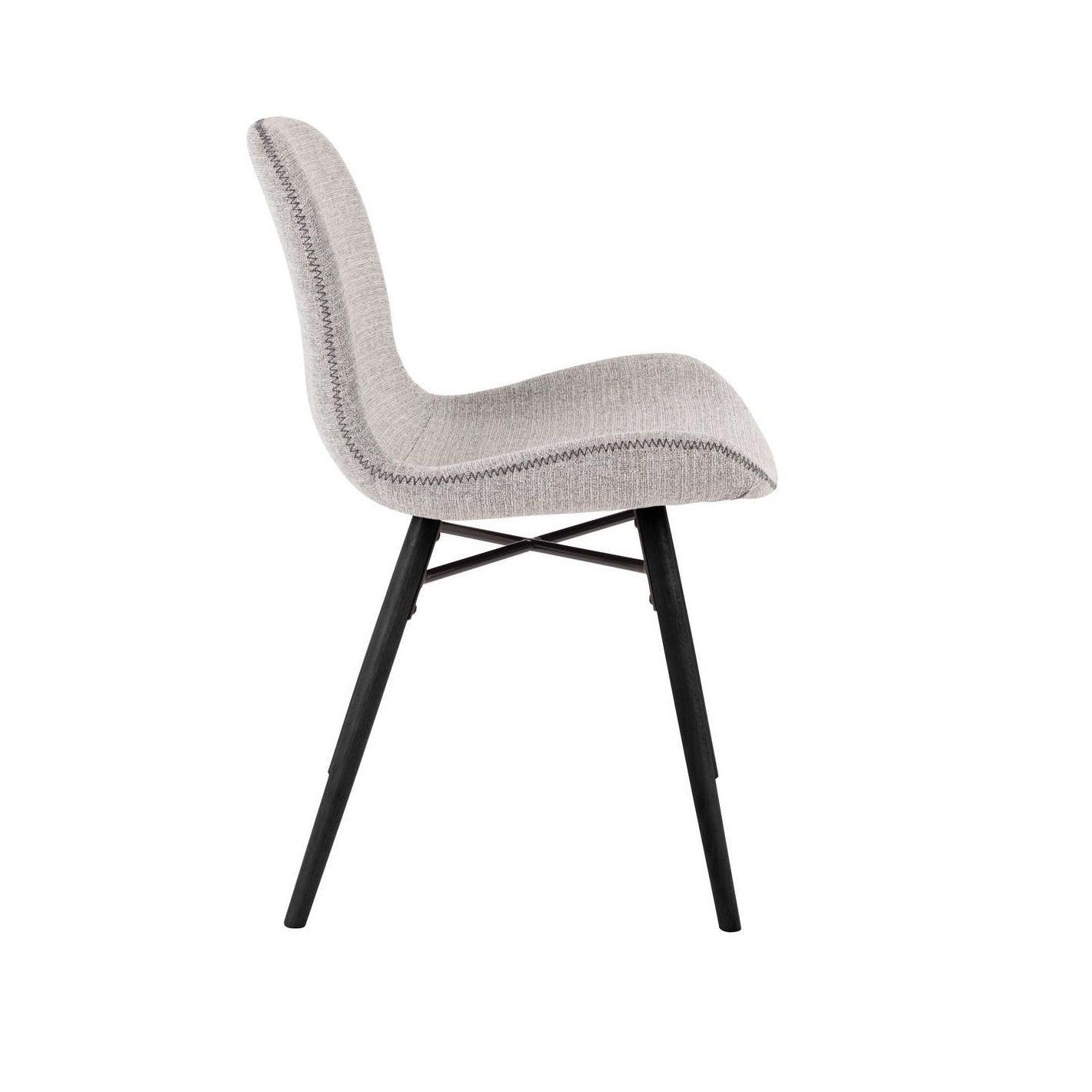 Krzesło KESTER jasnoszary White Label Living Eye on Design