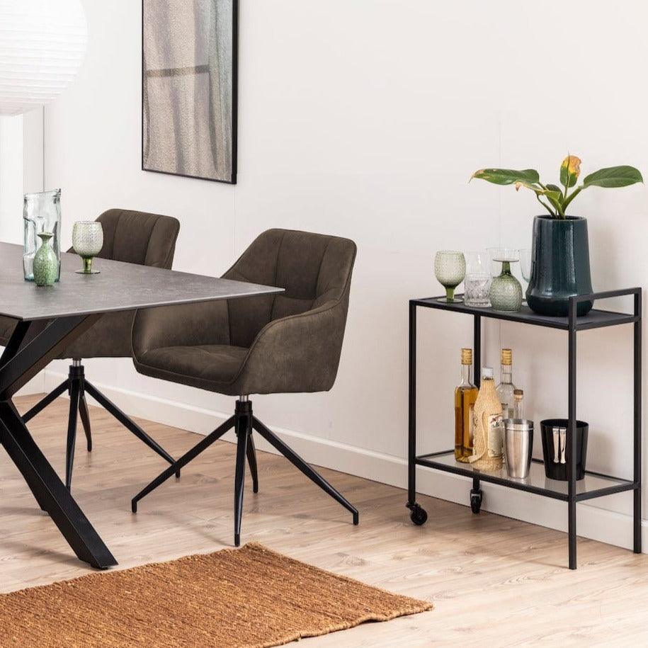 Krzesło LARS jasnobrązowy Home Essentials Eye on Design