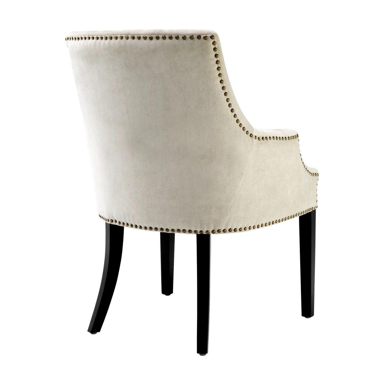 Krzesło LEGACY piaskowy Eichholtz Eye on Design