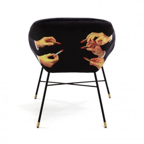 Krzesło LIPSTICKS czarny Seletti Eye on Design