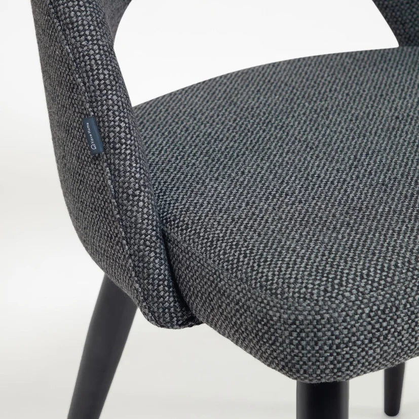 MAEL Chair Dark Gray Chenille