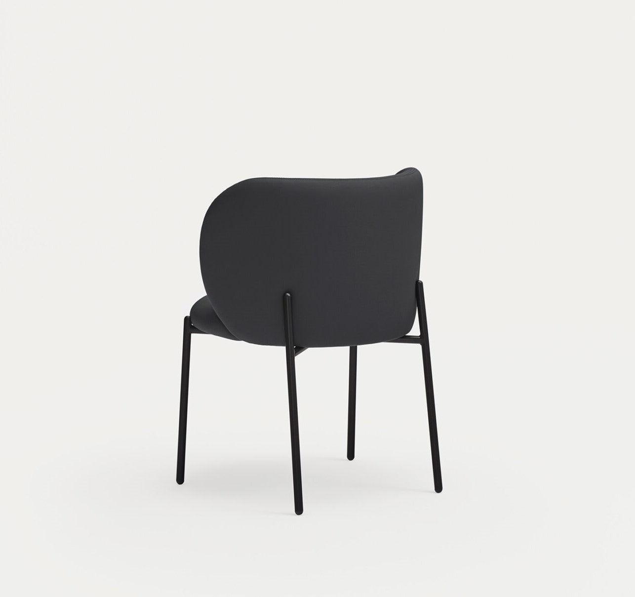 Krzesło MOGI czarna ekoskóra Teulat Eye on Design