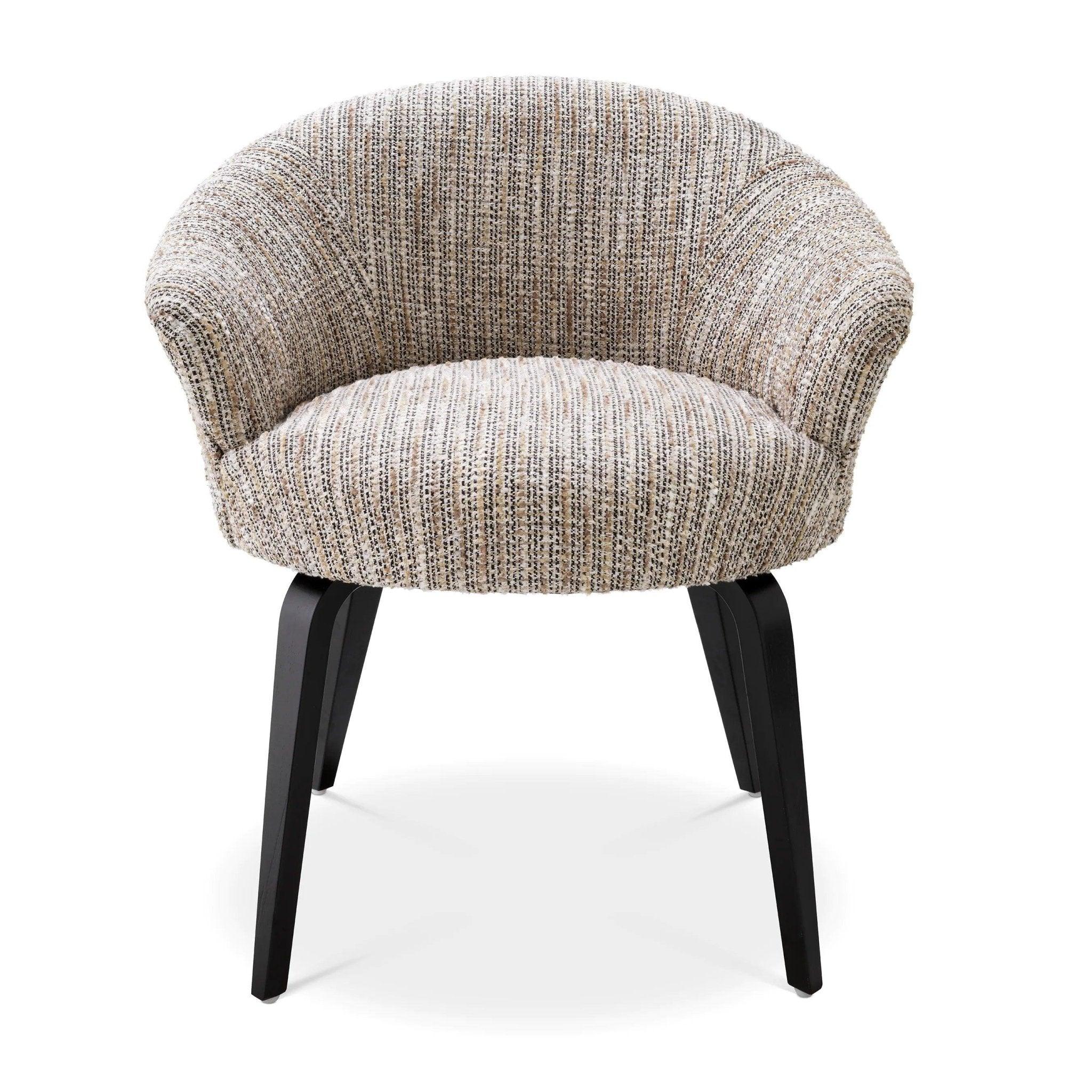 Krzesło MORETTI beżowy melanż Eichholtz Eye on Design