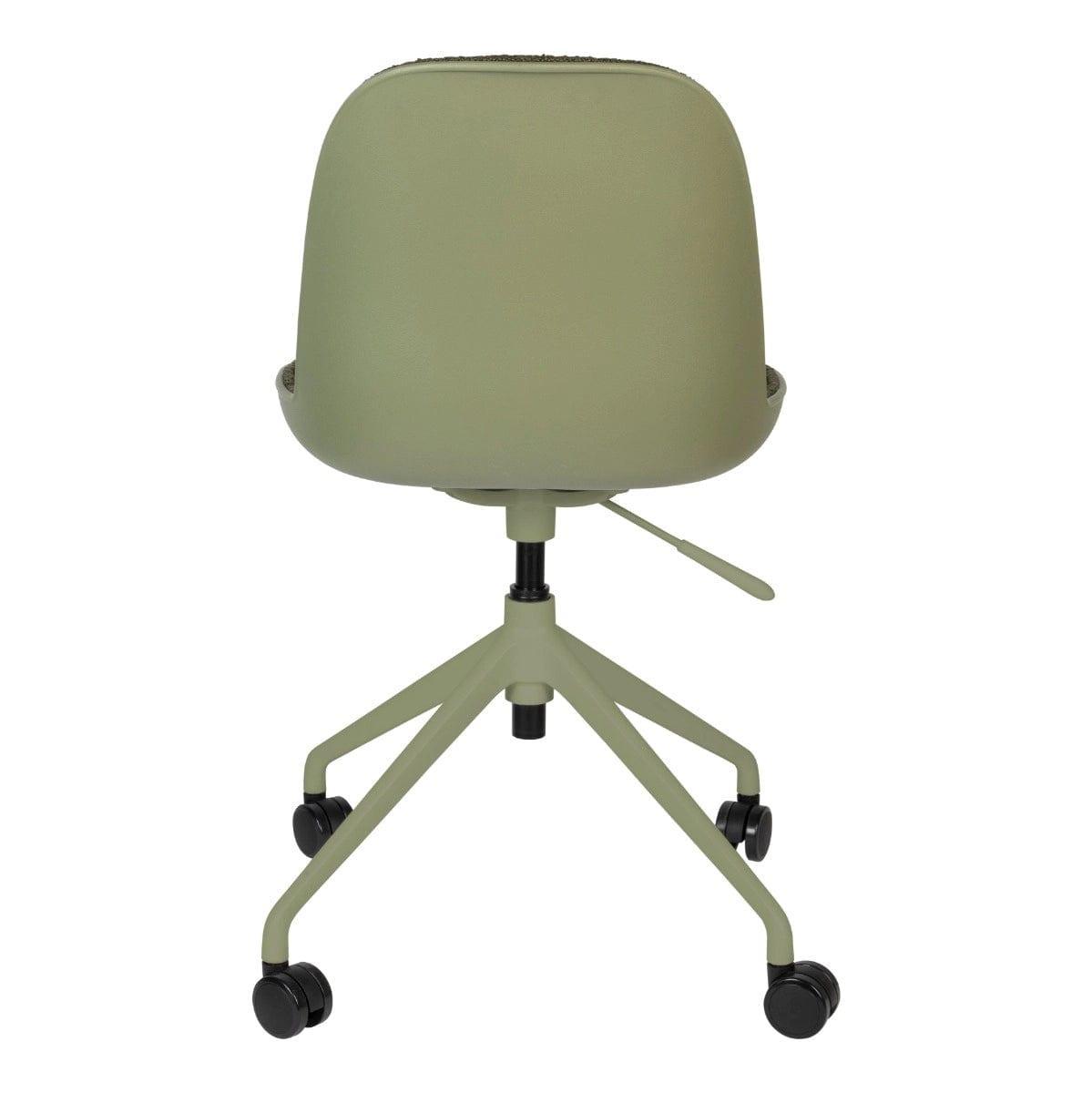 Krzesło na kółkach ALBERT KUIP zielony Zuiver Eye on Design