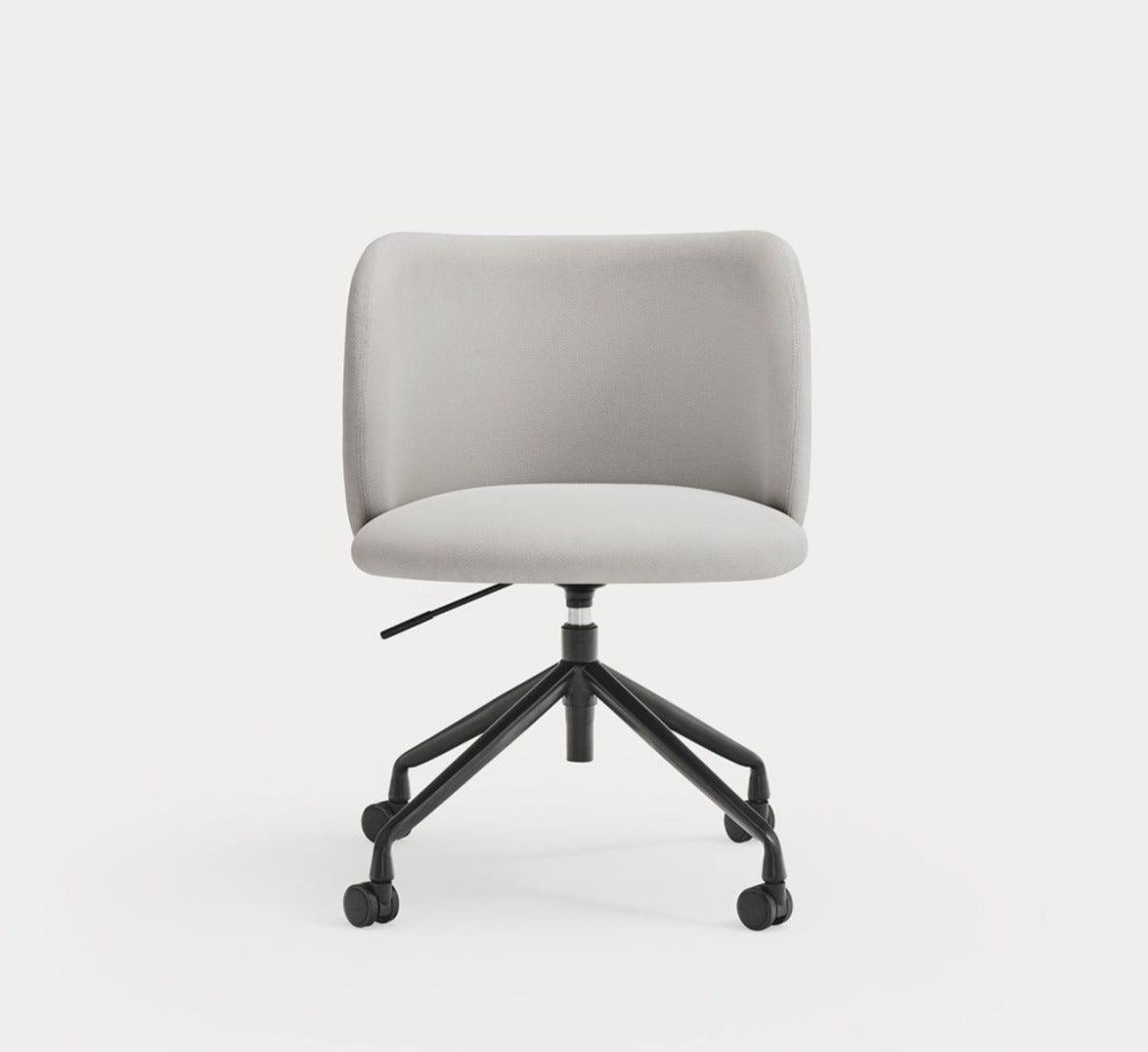 Krzesło na kółkach MOGI jasnoszary Teulat Eye on Design