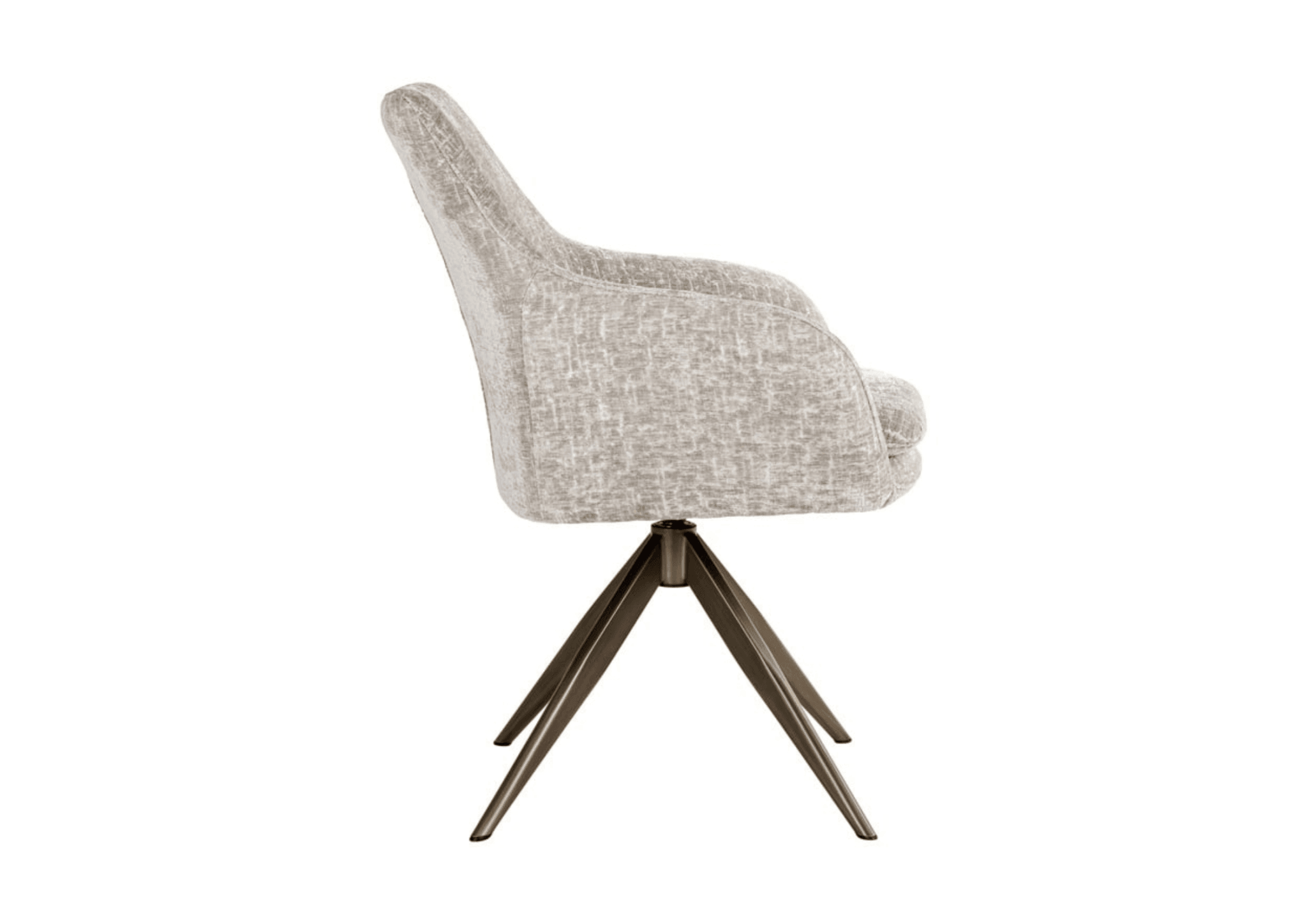 Krzesło obrotowe LISONNE perłowy Richmond Interiors Eye on Design