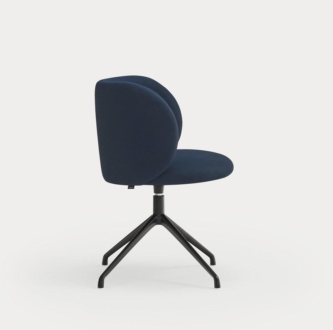 Krzesło obrotowe MOGI granatowy z czarną podstawą Teulat Eye on Design