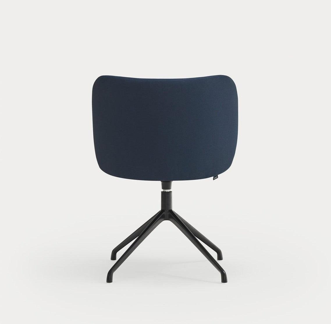 Krzesło obrotowe MOGI granatowy z czarną podstawą Teulat Eye on Design