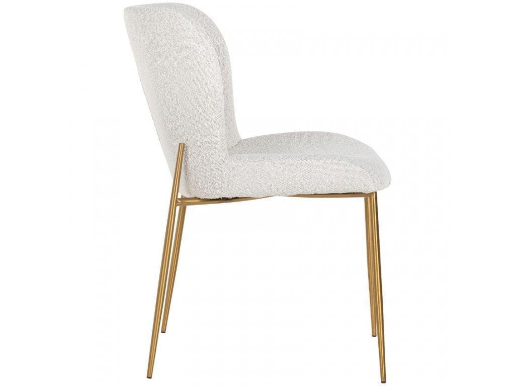 Krzesło ODESSA biały bouclé Richmond Interiors Eye on Design