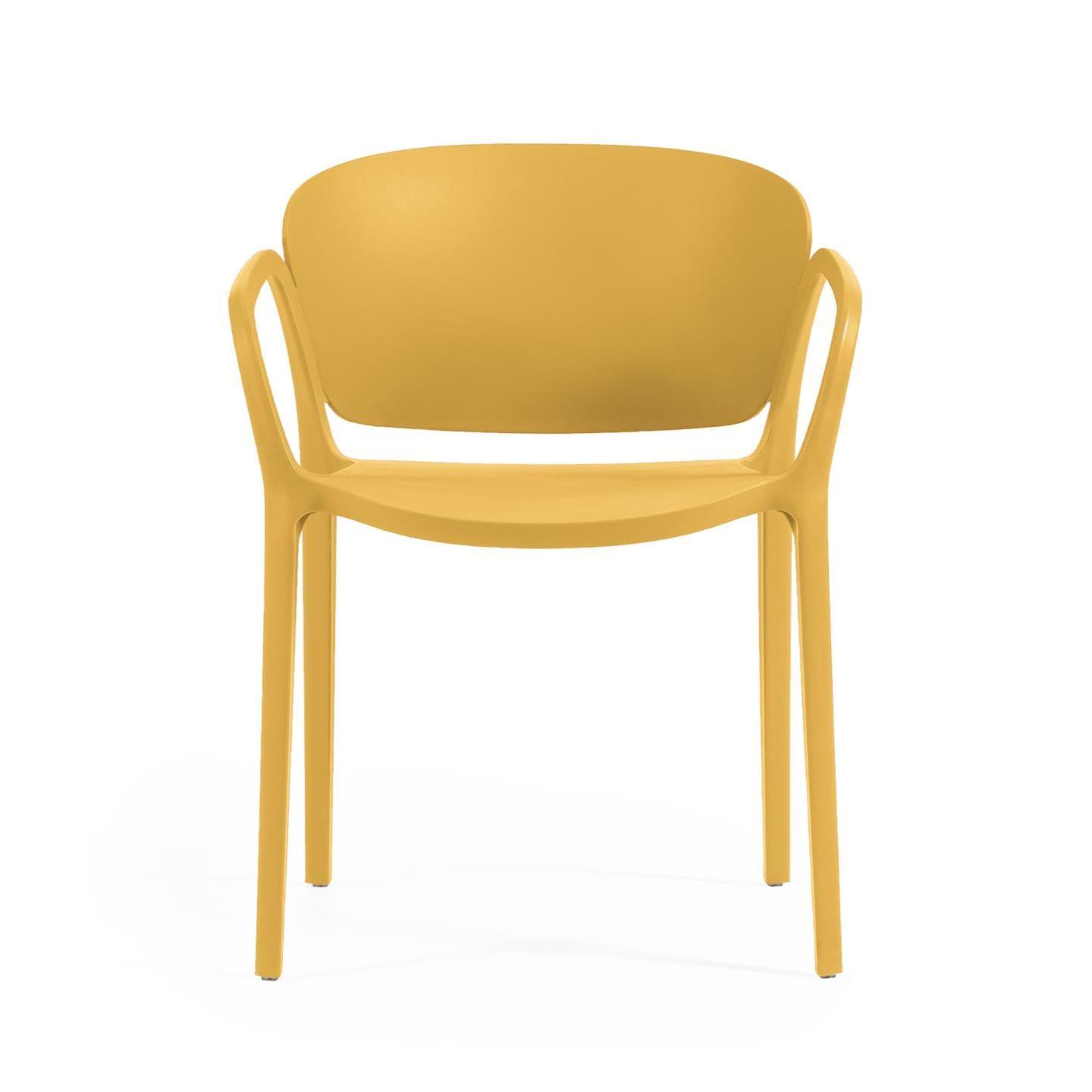 Krzesło ogrodowe ANIA żółty La Forma Eye on Design