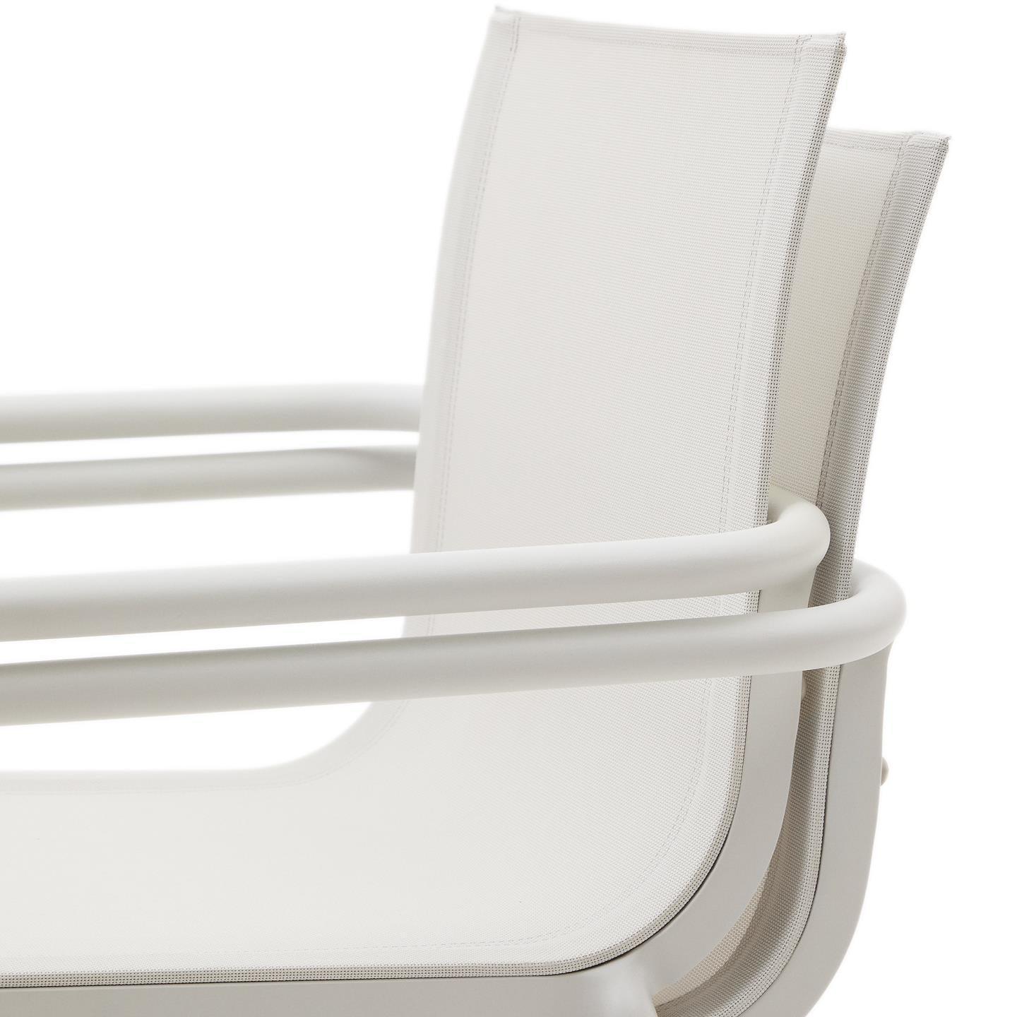 Krzesło ogrodowe GALDANA biały La Forma Eye on Design