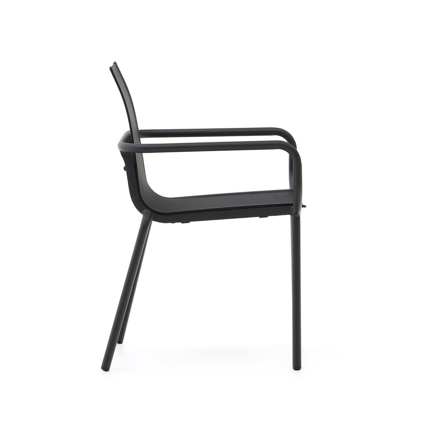 Krzesło ogrodowe GALDANA czarny La Forma Eye on Design
