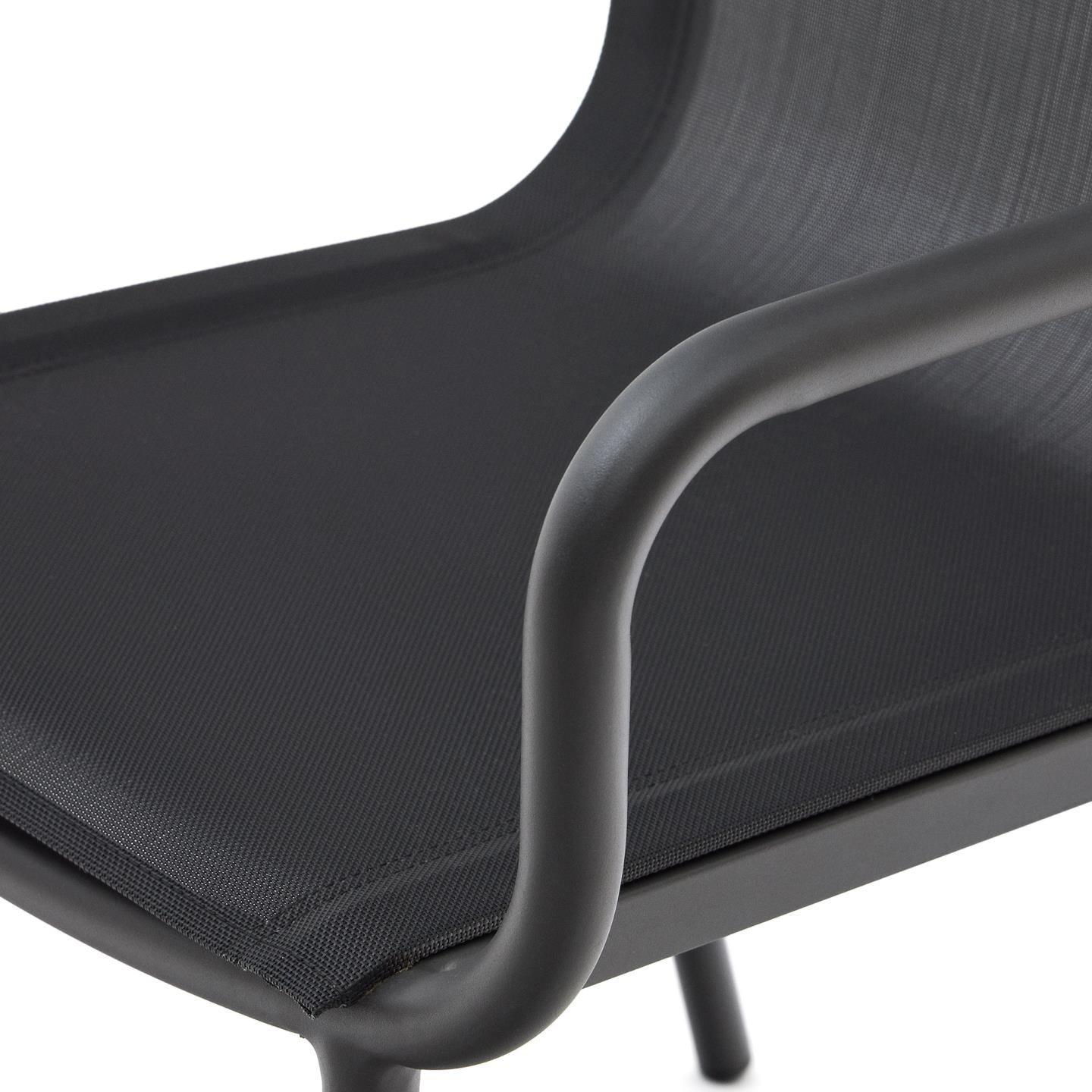 Krzesło ogrodowe GALDANA czarny La Forma Eye on Design