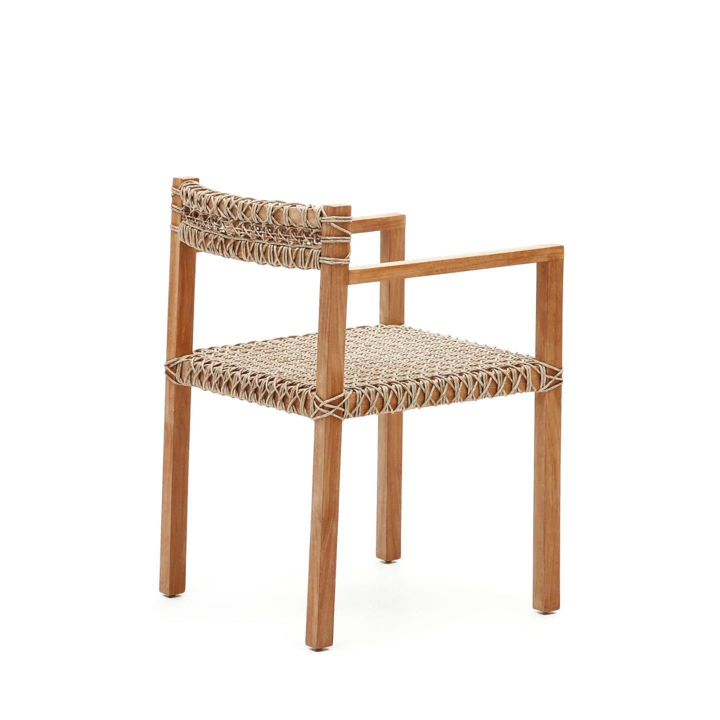 Krzesło ogrodowe GIVEROLA lite drewno tekowe La Forma Eye on Design