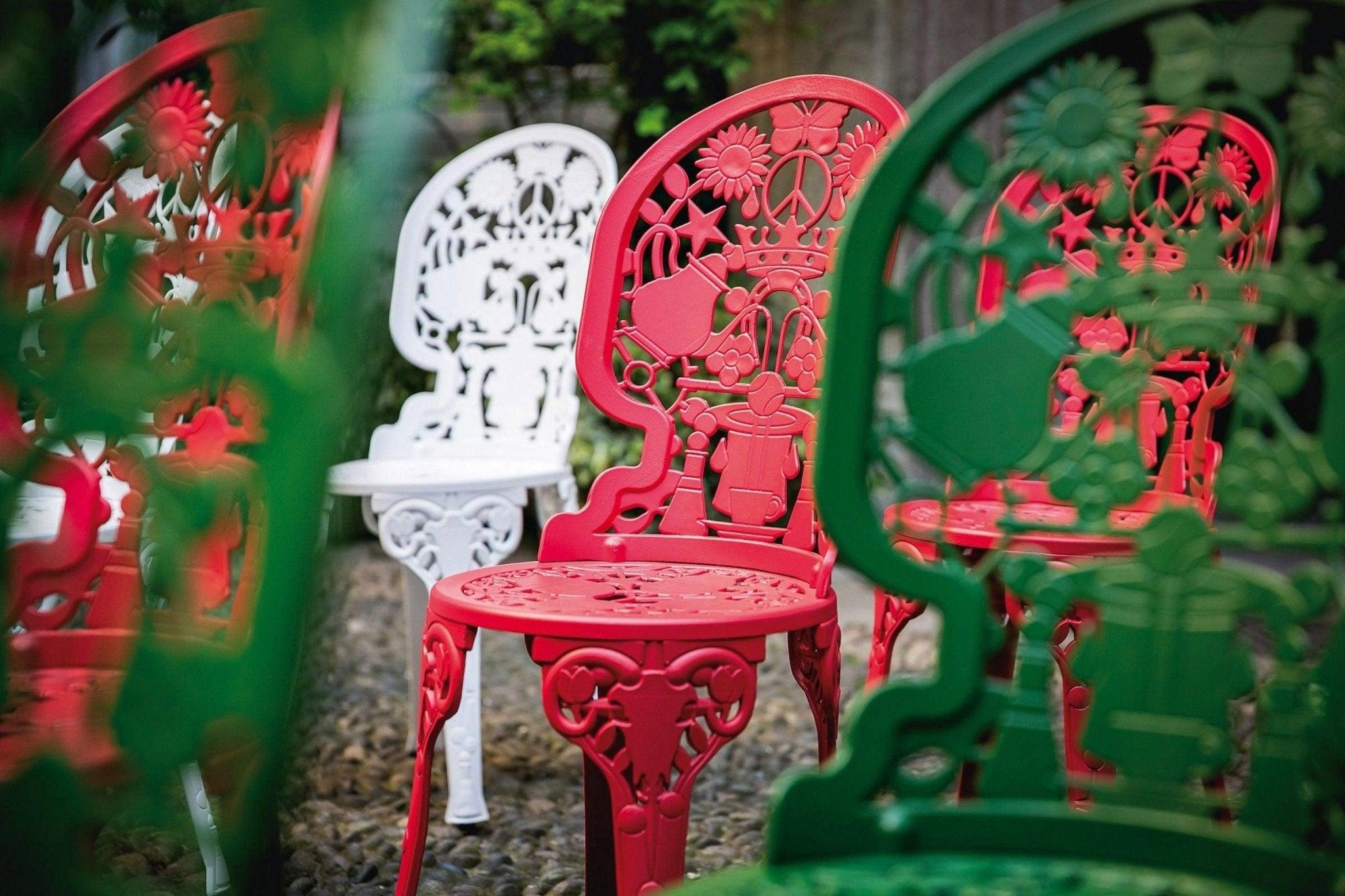 Krzesło ogrodowe INDUSTRY biały Seletti Eye on Design