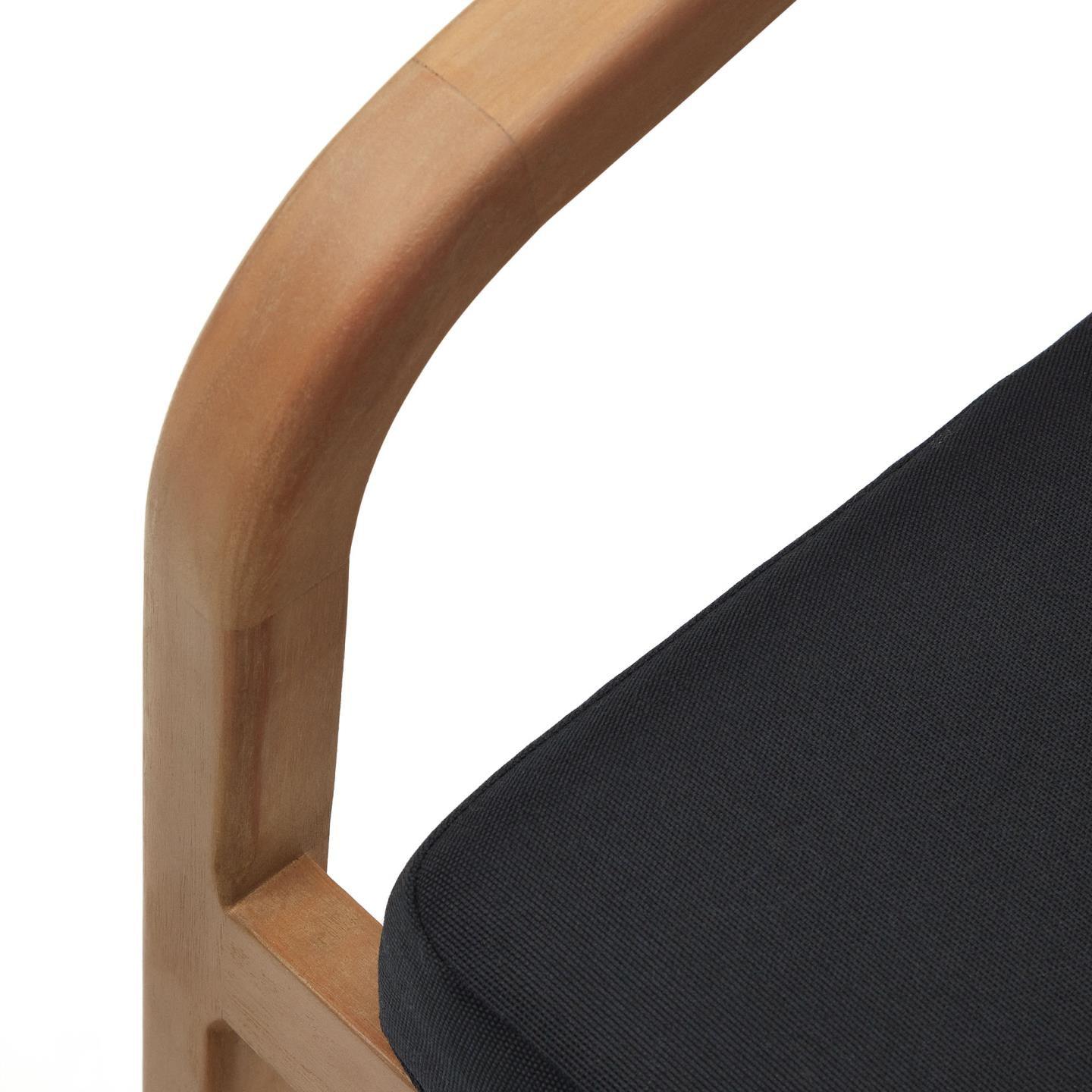 Krzesło ogrodowe MALARET czarny La Forma Eye on Design