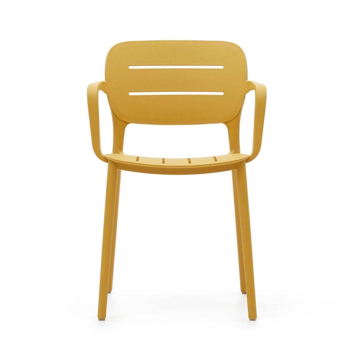Krzesło ogrodowe MORELLA musztardowy La Forma Eye on Design