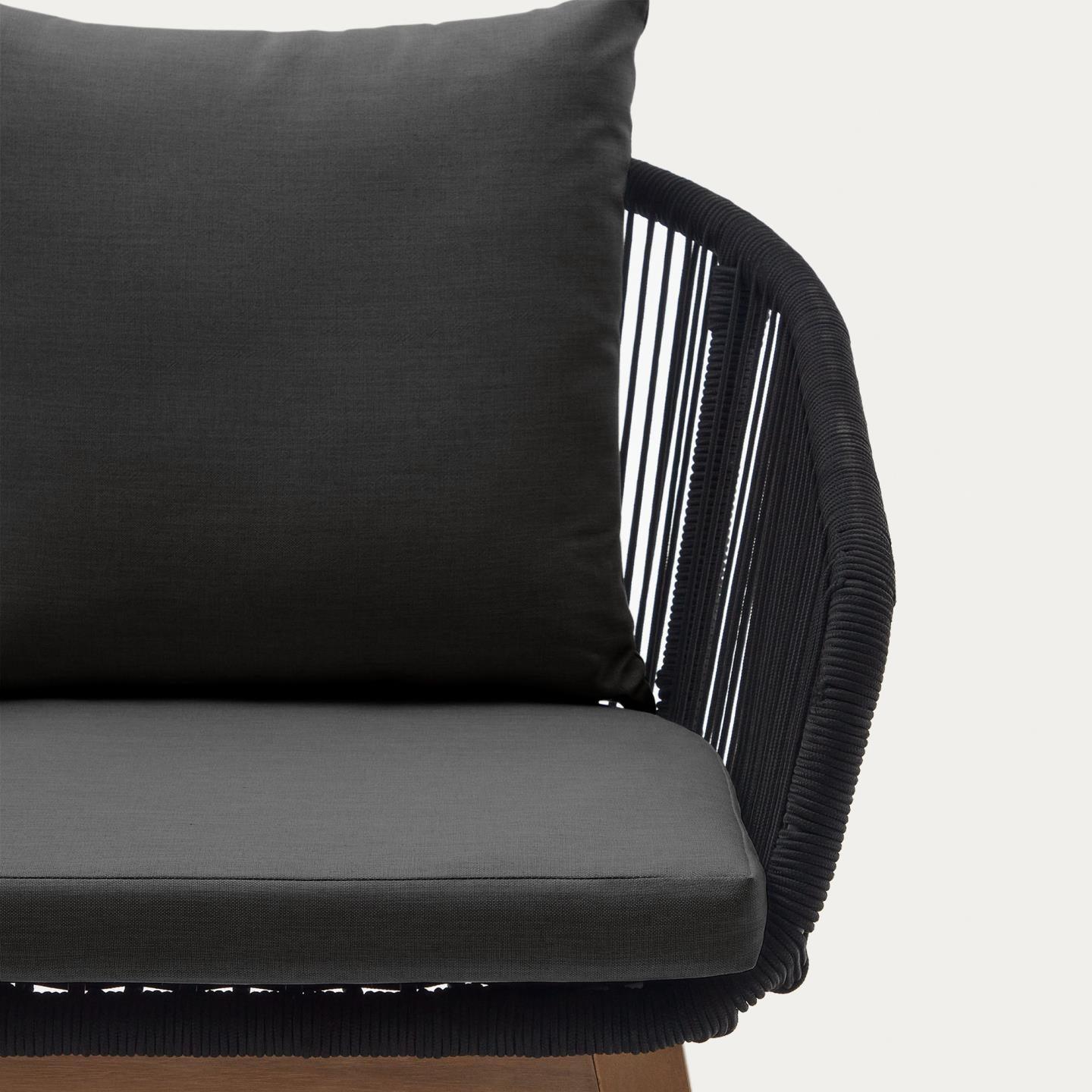 Krzesło ogrodowe PORTALO czarny La Forma Eye on Design