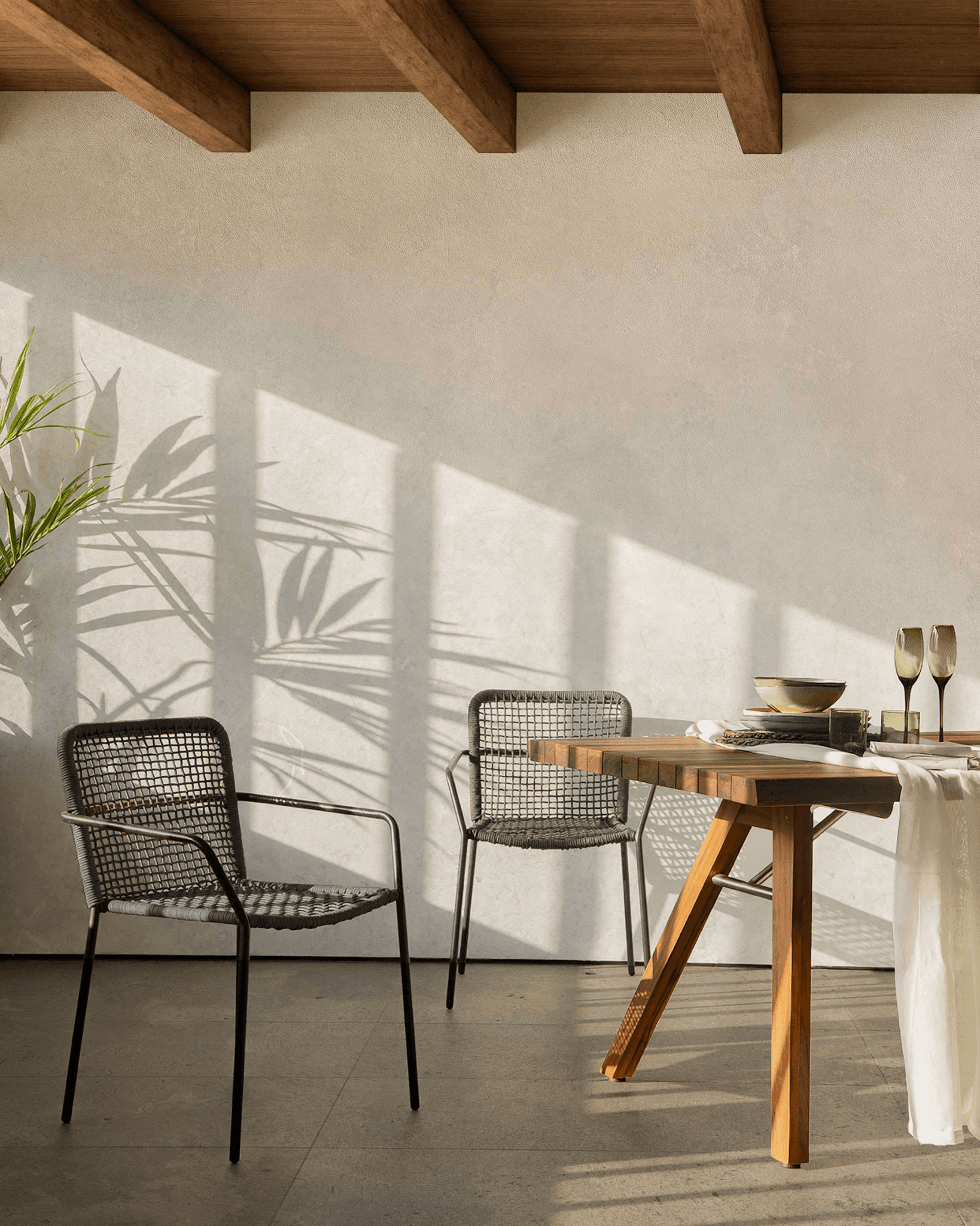 Krzesło ogrodowe SAMANTA czarny La Forma Eye on Design