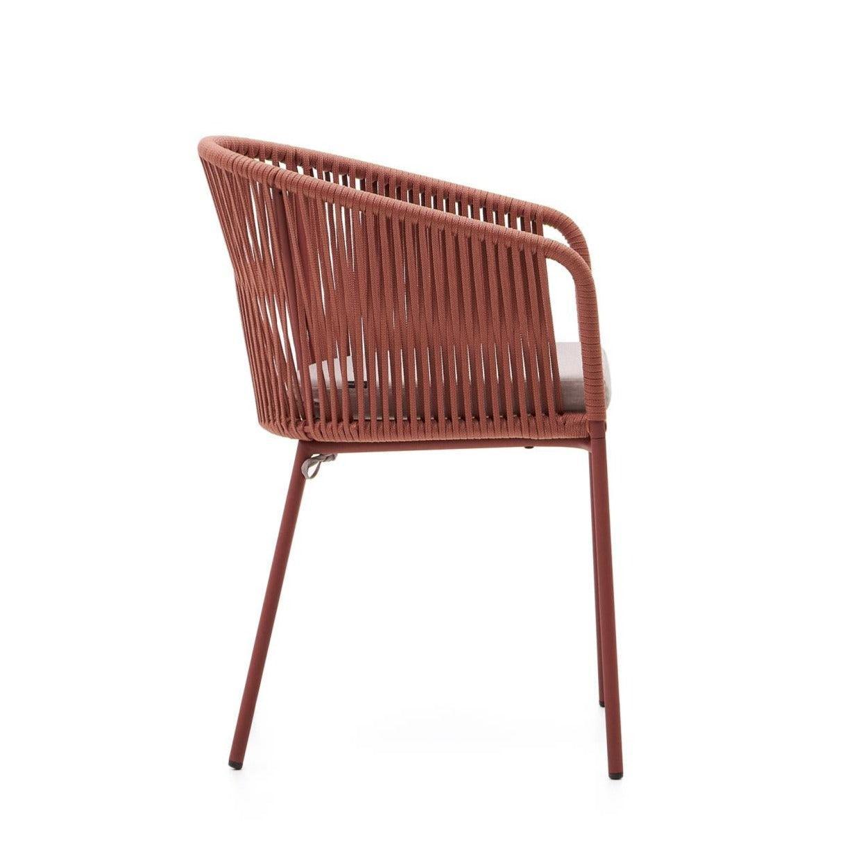 Krzesło ogrodowe YANET ceglany La Forma Eye on Design