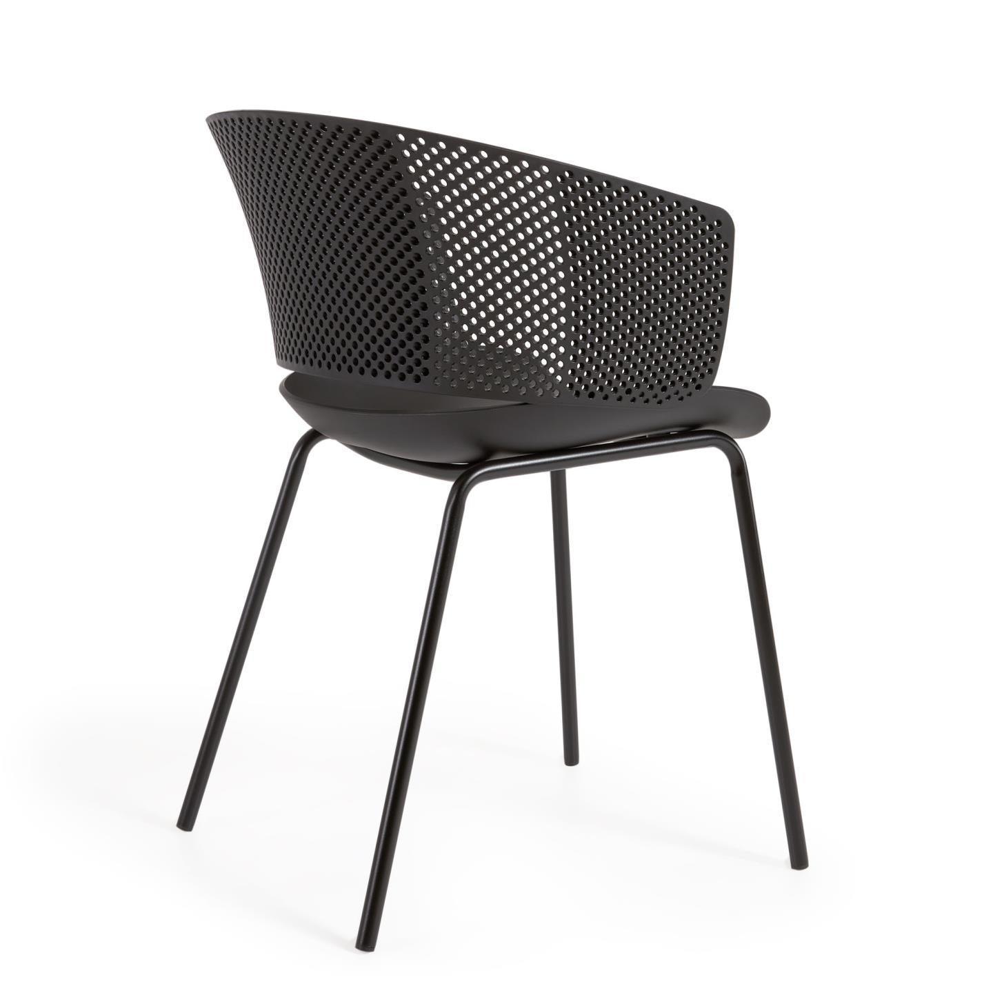 Krzesło ogrodowe YERAY czarny La Forma Eye on Design