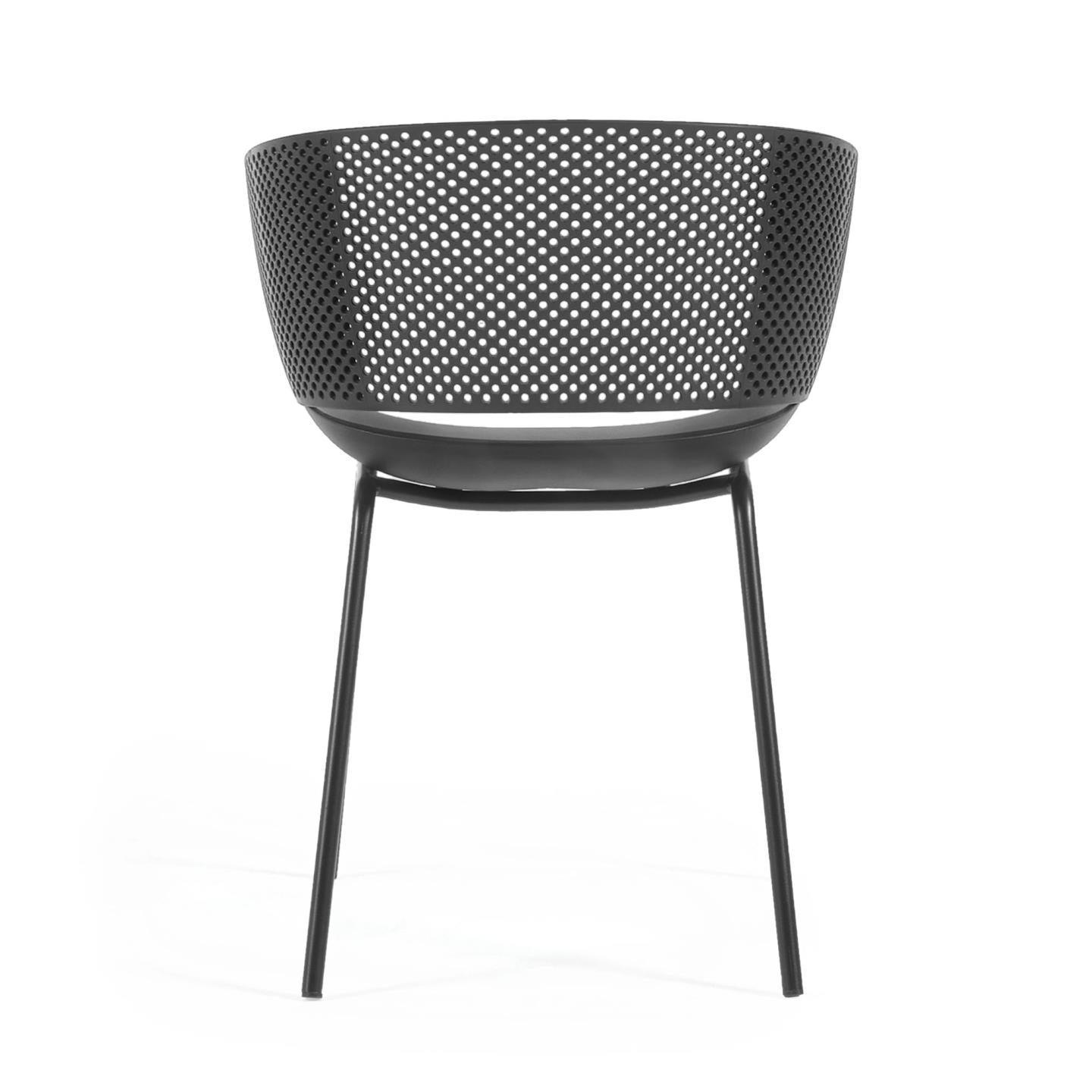 Krzesło ogrodowe YERAY czarny La Forma Eye on Design