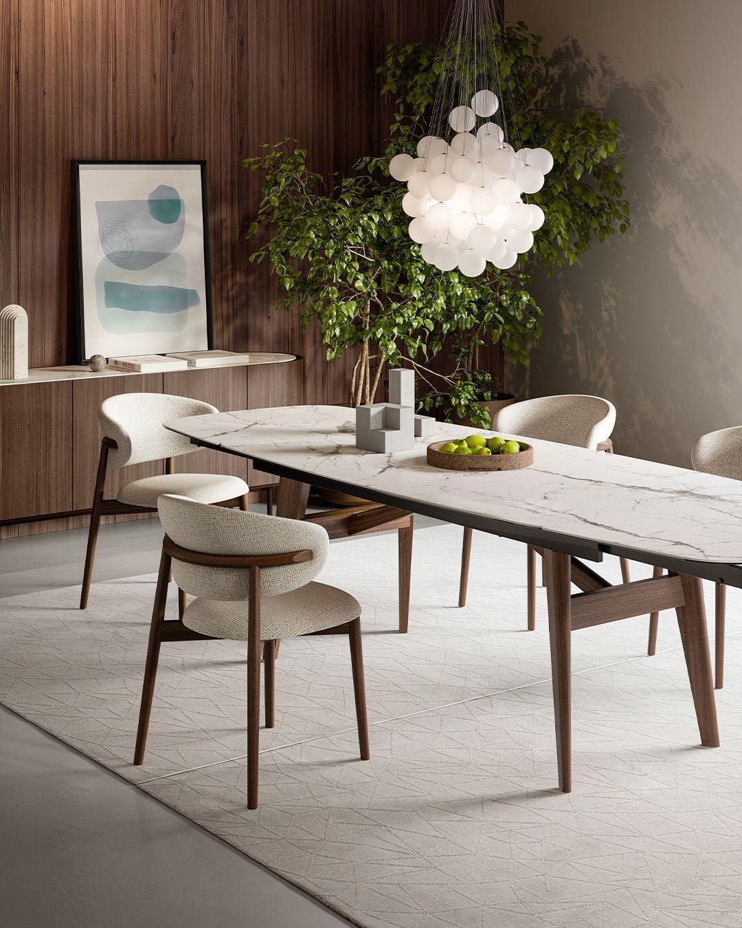 Krzesło OLEANDRO boucle jasnobrązowy z metalową podstawą Calligaris Eye on Design