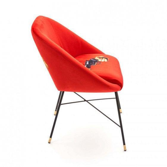 Krzesło REVOLVER czerwony Seletti Eye on Design