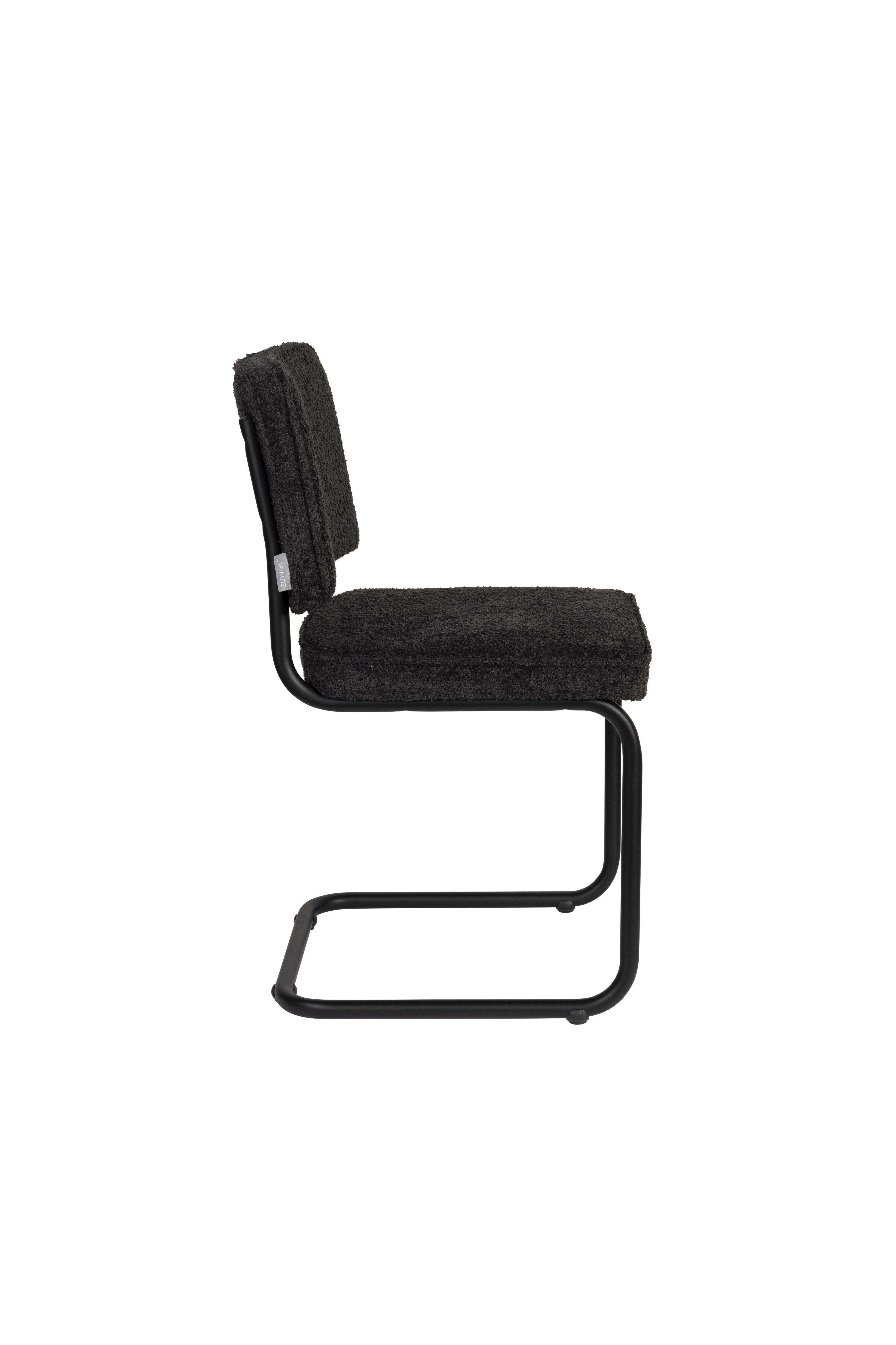 Ridge Soft Chair Black Zuiver Eye on Design
