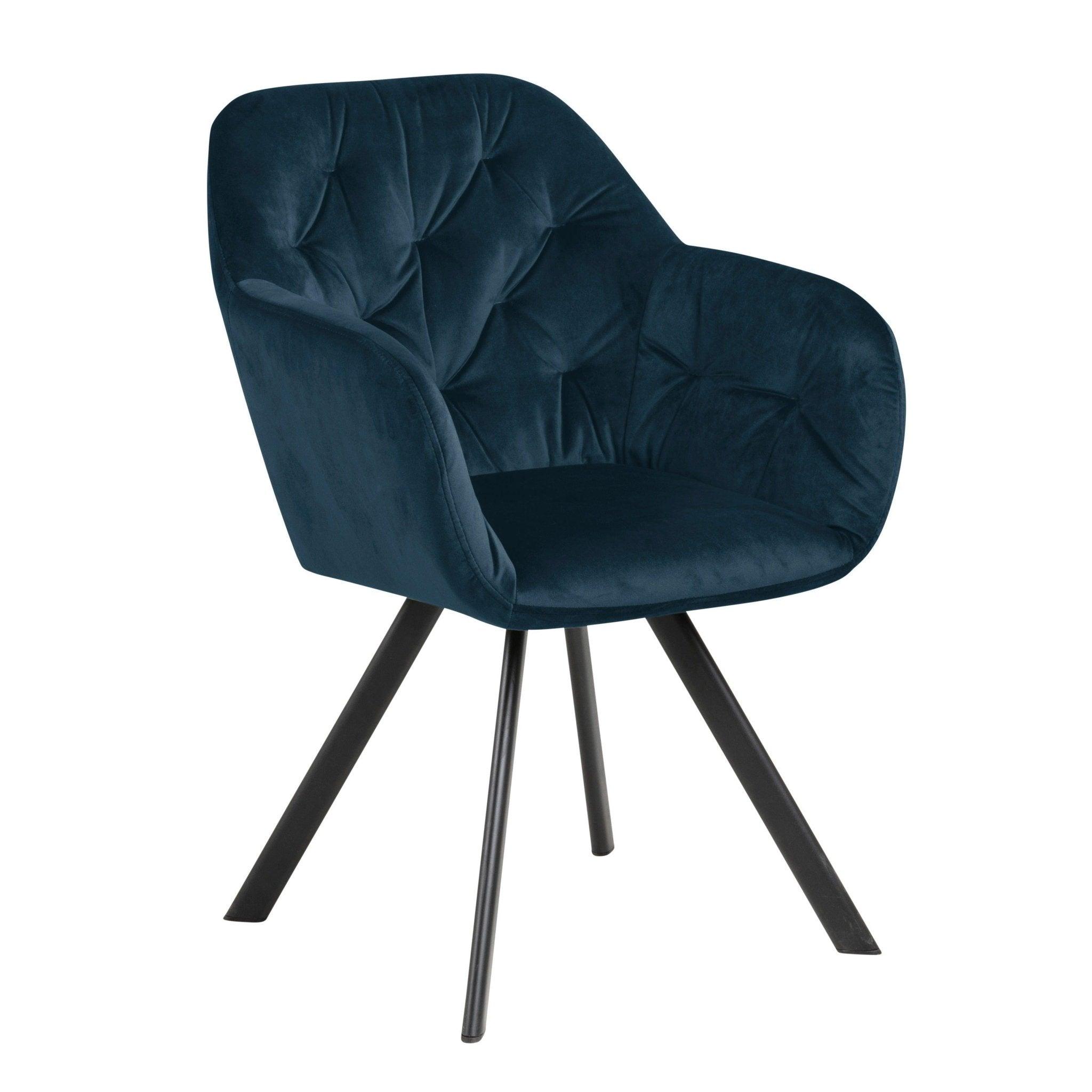 Krzesło ROSCO granatowy Home Essentials Eye on Design