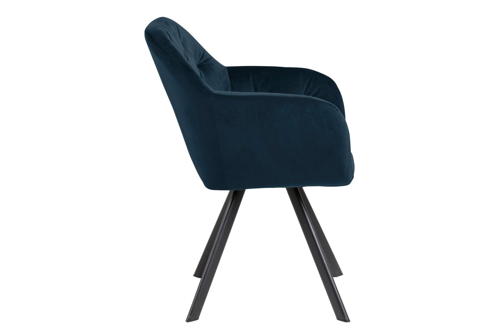 Krzesło ROSCO granatowy Home Essentials Eye on Design