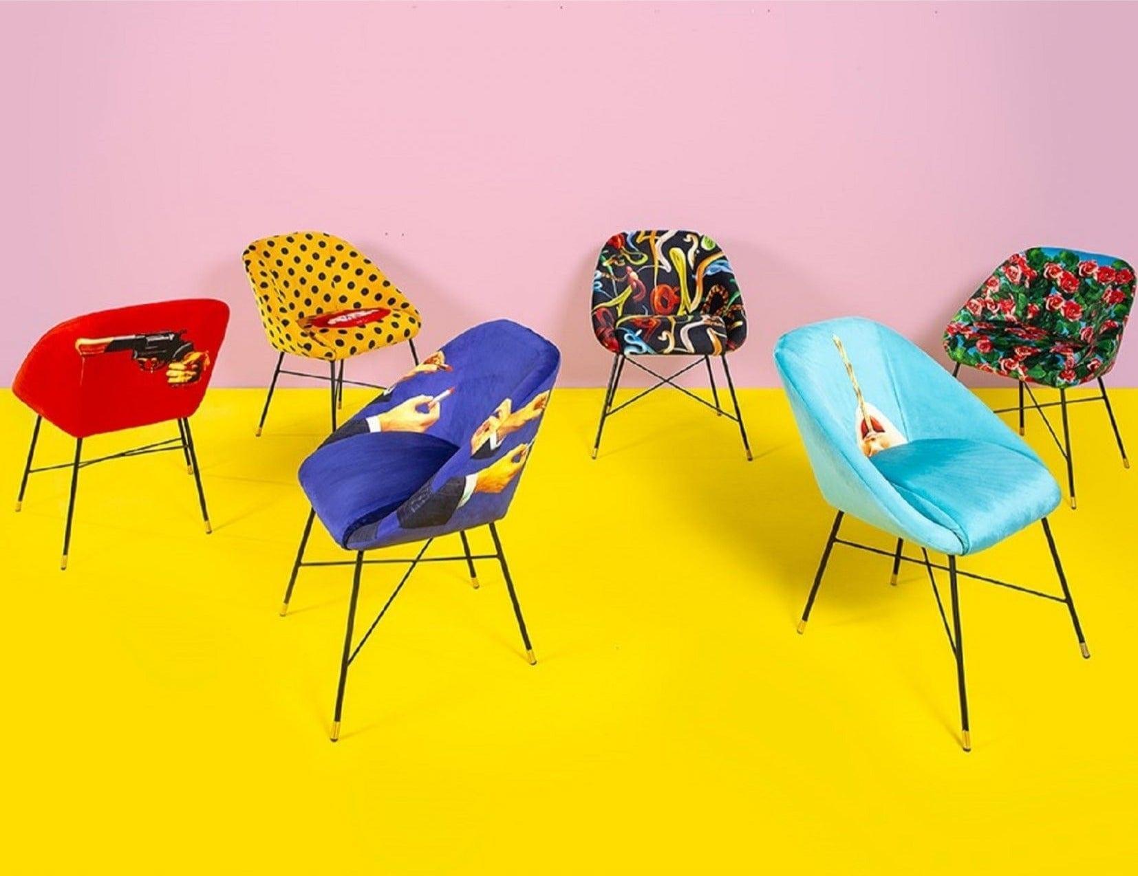 Krzesło ROSES zielony Seletti Eye on Design