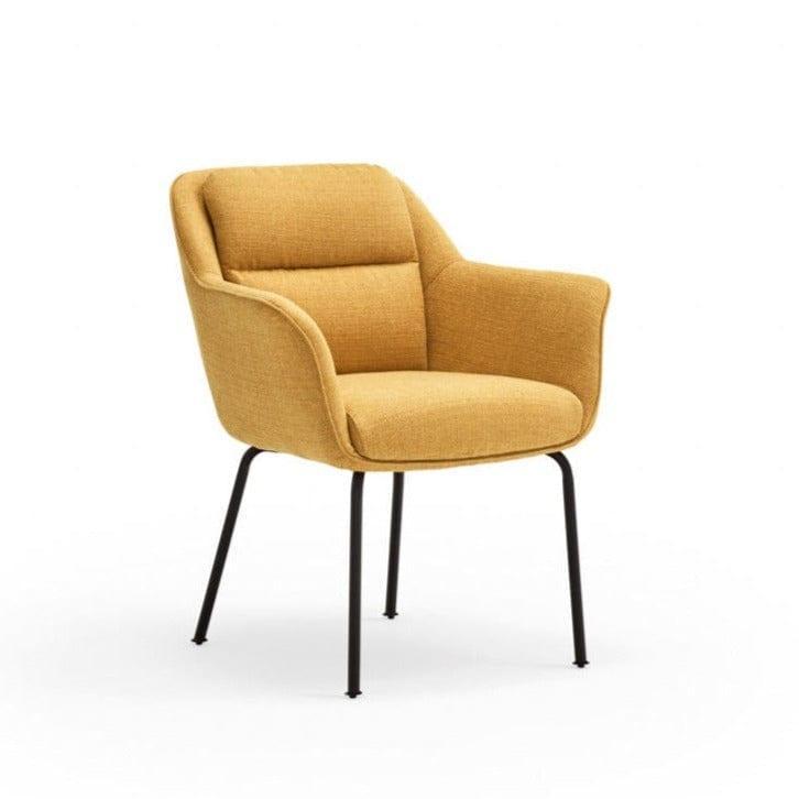 Krzesło SADIRA musztardowy Teulat Eye on Design