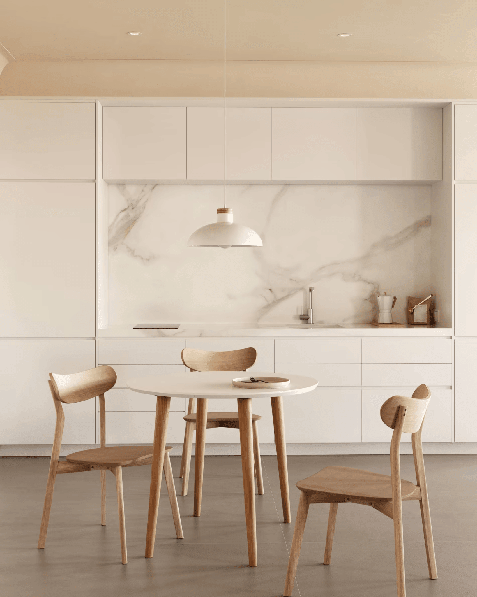 Krzesło SAFINA lite drewno kauczukowe La Forma Eye on Design