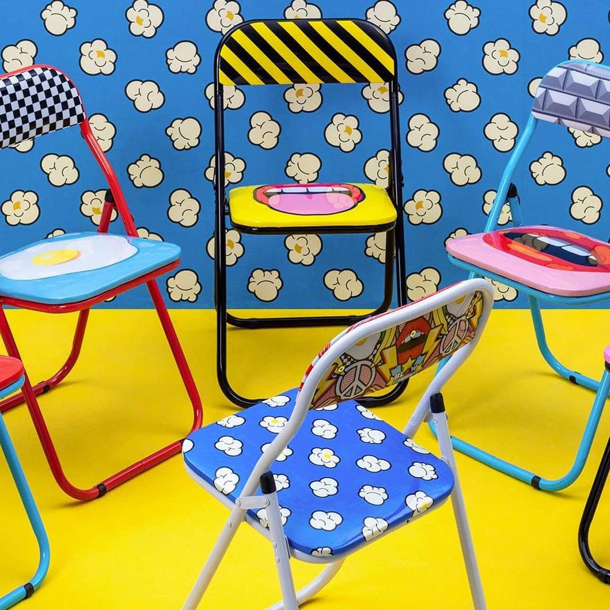 Krzesło składane POP CORN Seletti Eye on Design