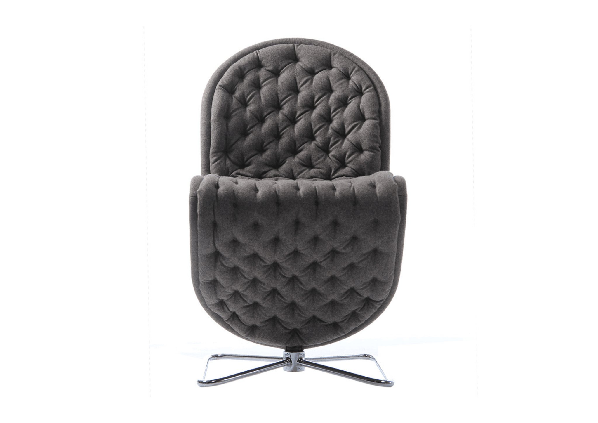 Krzesło SYSTEM 1-2-3 DELUXE z motylkową podstawą Verpan Eye on Design