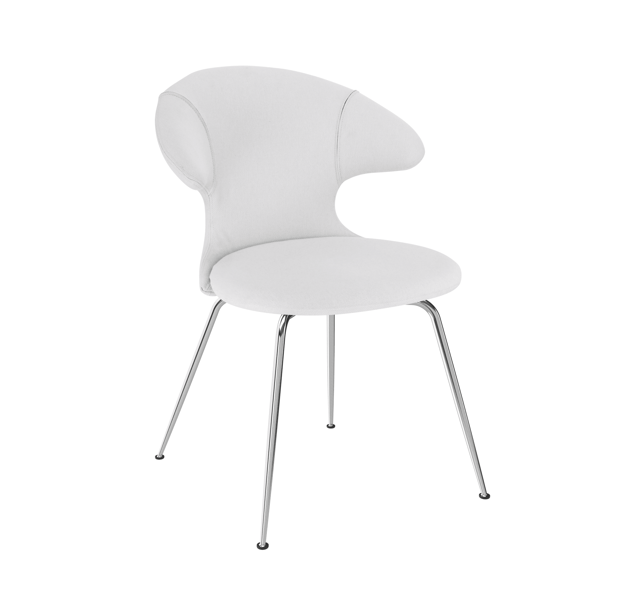 Krzesło TIME FLIES baby blue ze srebrną podstawą UMAGE Eye on Design