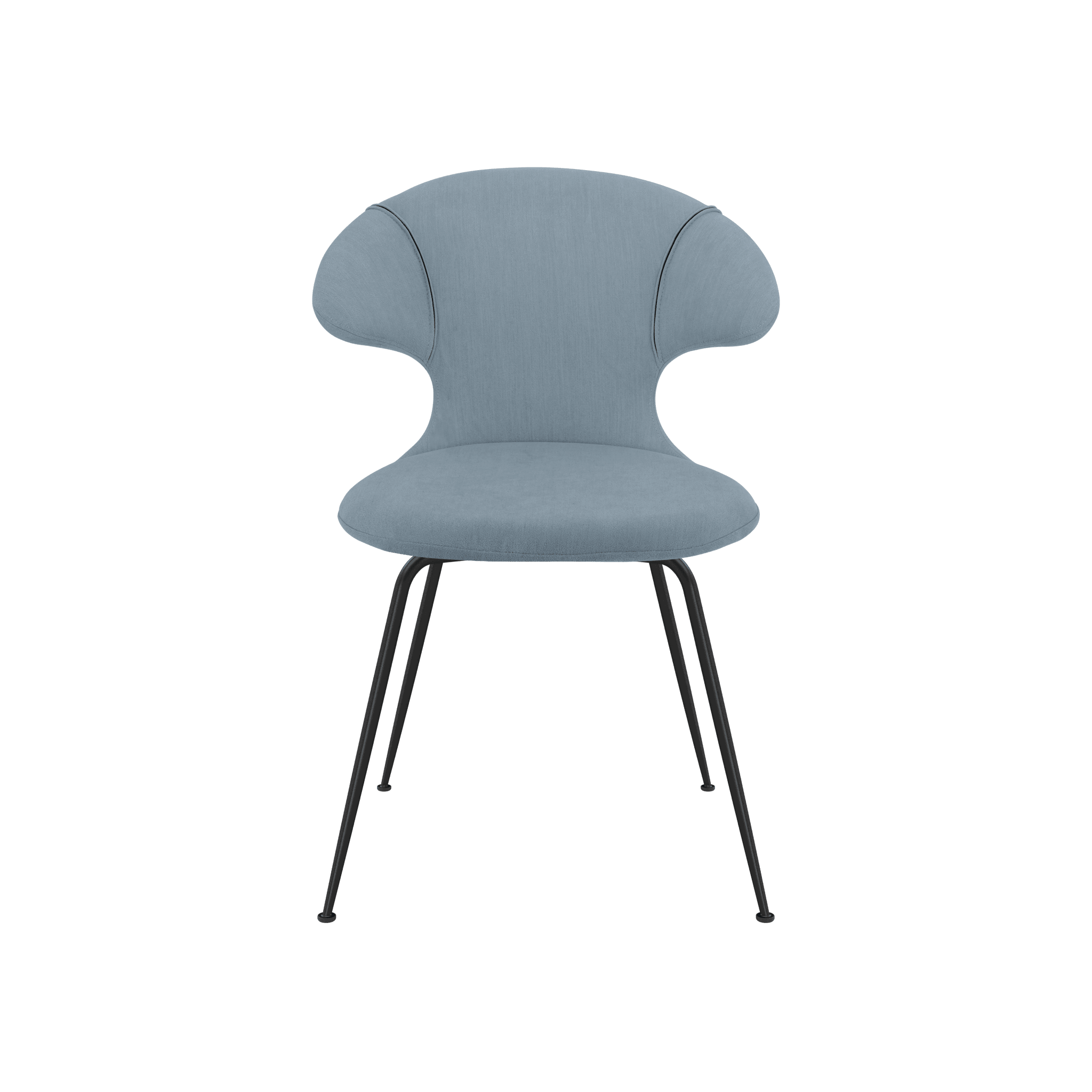 Krzesło TIME FLIES niebieski z czarną podstawą UMAGE Eye on Design