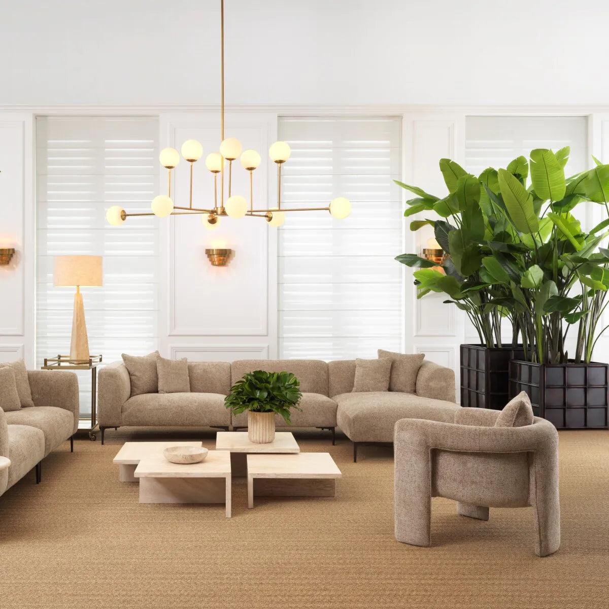 Krzesło TOTO piaskowy Eichholtz Eye on Design