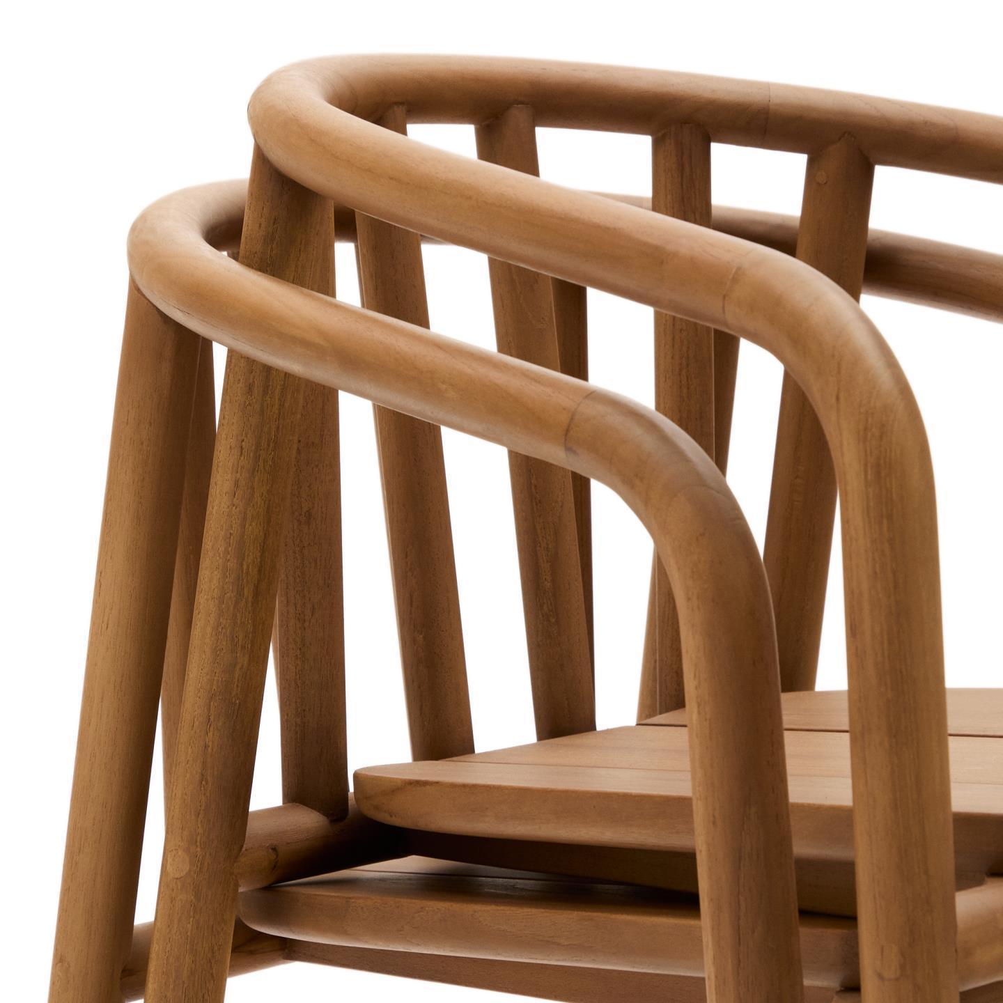 Krzesło TURQUETA drewno tekowe La Forma Eye on Design