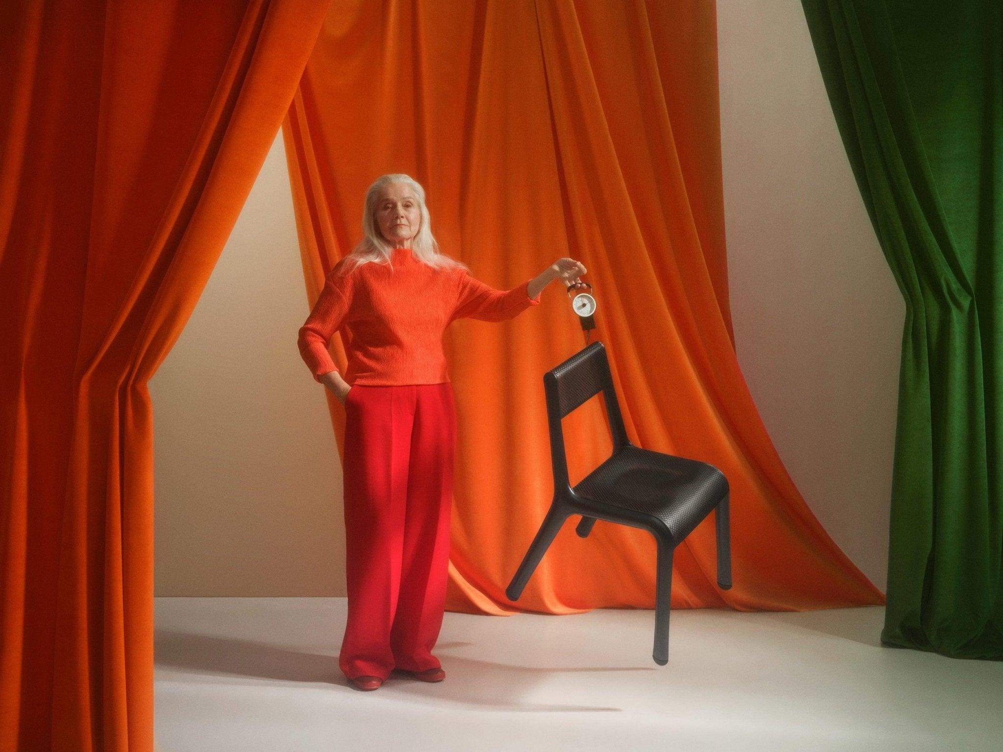 Krzesło ULTRALEGGERA anodowy czarny Zieta Studio Eye on Design